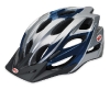 Bell Slant Helmet, Blue Silver